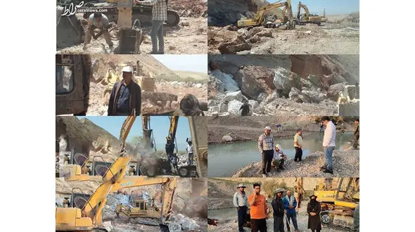 بیرون کشیدن جسد جوان دره شهری بعد از 17 روز / در ایلام صورت گرفت + عکس