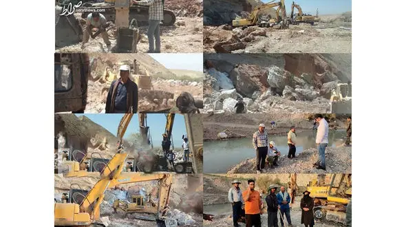 بیرون کشیدن جسد جوان دره شهری بعد از 17 روز / در ایلام صورت گرفت + عکس