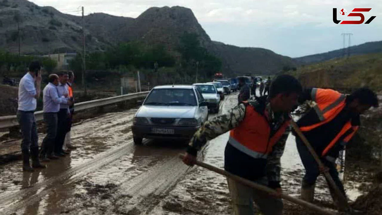 جاده محور پارک ملی گلستان تا 2 هفته مسدود است