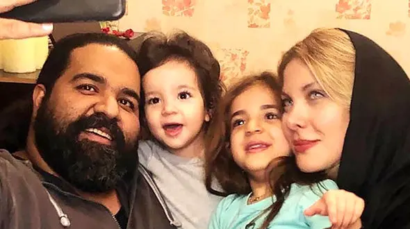 رضا صادقی برای دخترش داس به دست شد! + فیلم