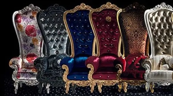 مبل های سلطنتی، مخصوص زیبا پسندان +تصاویر