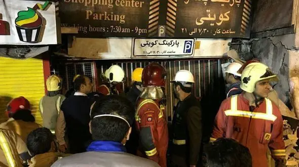 تاکنون هیچ کسی از زیر آوارهای پلاسکو بیرون کشیده نشده است / وجود آتش های پنهان در محل 