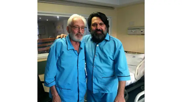 دوبازیگر معروف سینما در یک بیمارستان بستری شدند