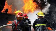 آتش سوزی در جایگاه CNG شهیدی بروجرد/ علت حادثه در دست بررسی است 
