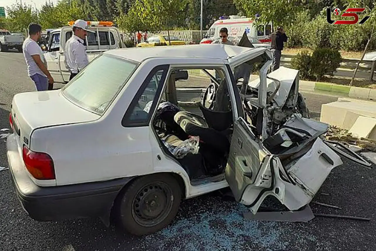 تصادف خونین در شهرقدس / 3 مصدوم راهی بیمارستان شدند