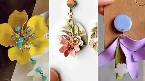 مدل‌ های خاص گوشواره خمیری؛ برای کسانی که متفاوت فکر می‌ کنند