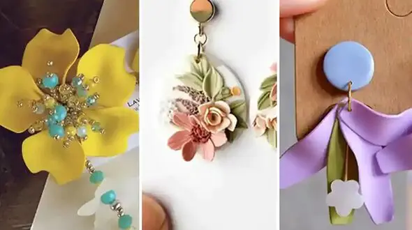 مدل‌ های خاص گوشواره خمیری؛ برای کسانی که متفاوت فکر می‌ کنند
