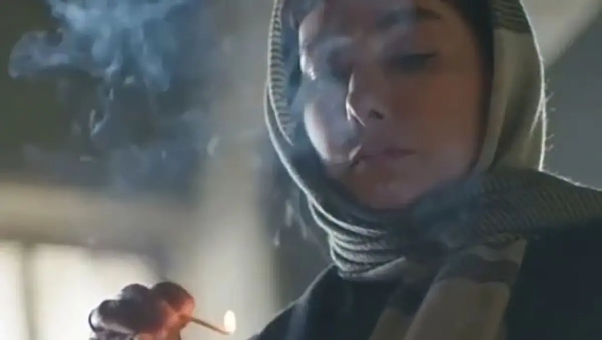 انفجار در صورت هانیه توسلی در صحنه فیلمبرداری / لحظاتی که همه نگران شدند