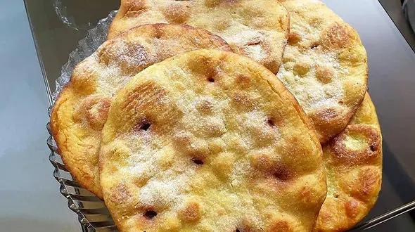 گولاچ نان محلی سمنان + فیلم