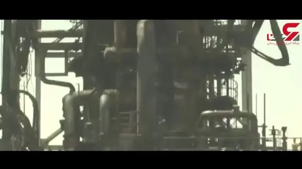 اولین فیلم از پالایشگاه  عربستان که داغون شده است