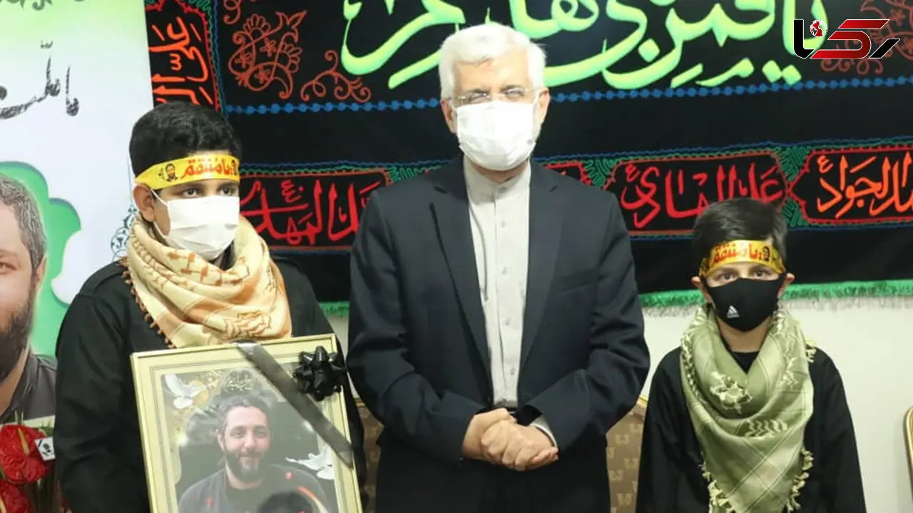 حضور دکتر سعید جلیلی در منزل شهید امر به معروف محمد محمدی