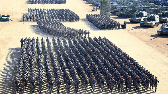 چین هشتادمین سالگرد تسلیم ژاپن در جنگ جهانی دوم را با کم رنگ کردن نقش آمریکا جشن گرفت