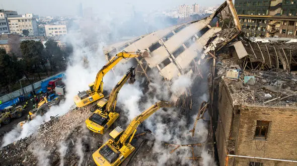 فرو ریختن ساختمان پلاسکو نمادی از ناکارآمدی ها وقصور بود