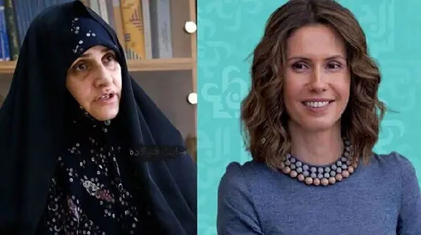 پیام تبریک همسر بشار اسد به همسر رئیسی