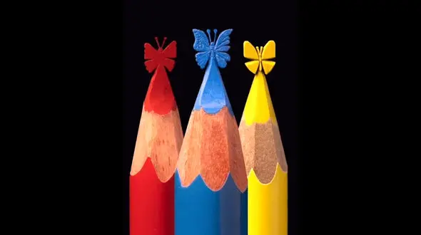 پروانه های مدادی را چطور بسازیم؟ + فیلم