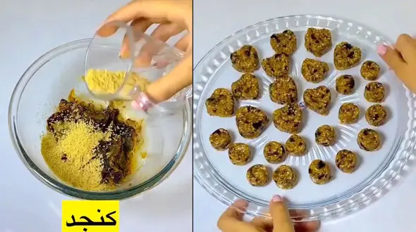 خرمای مجلسی چگونه درست می شود؟ + فیلم