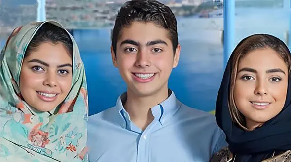 عکس«پوری بنایی»  با نوه زیبای محمدعلی فردین در یک ضیافت شام !