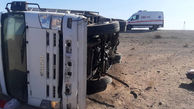 4 کشته و زخمی در واژگونی کامیون در فارس  
