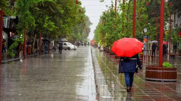 بارش باران در برخی نقاط کشور