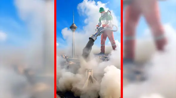 فیلم / انیمیشنی درباره مبارزه با آلودگی تهران