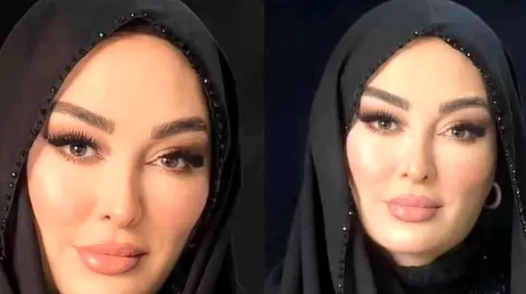 عجیب ترین و غافلگیر کننده ترین استایل  الهام حمیدی با کراکس هایی که به پا کرده / خانم بازیگر : بزرگی خدا را در کوچکترین لطف هایش می توان دید ...