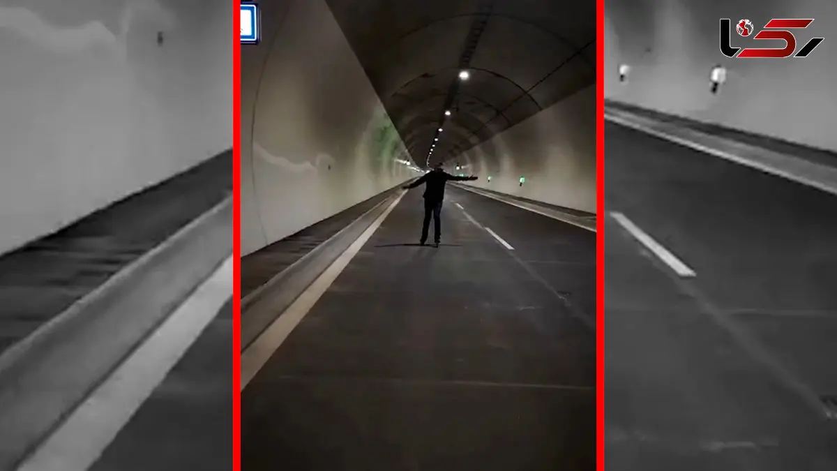 فیلم اسکیت سواری نخست وزیر اسلواکی در تونل تازه ساز