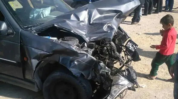 مرگ وحشتناک 3 تن در جاده فسا 