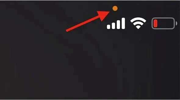 مراقب ظاهر شدن نقطه نارنجی روی آیفون باشید/ گوشی شنود می‌شود؟ 