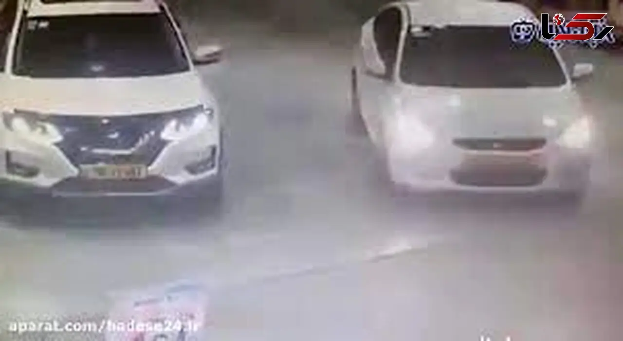 سرقت برق آسای خودرو در پمپ بنزین ! + فیلم