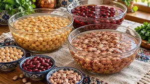 آیا خیساندن حبوبات ضروری است؟ روش صحیح خیساندن و پخت