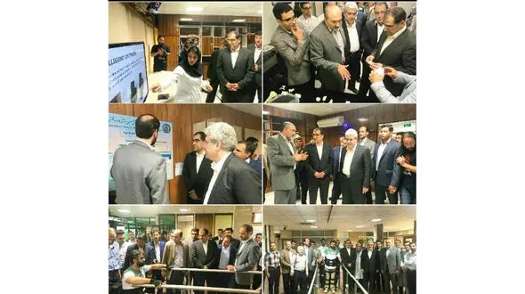 بازدید وزیر بهداشت به همراه معاون رییس جمهور از مرکز تحقیقاتی توانبخشی 