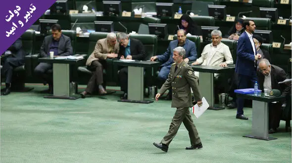 امیر سرتیپ امیر حاتمی وزیر دفاع و پشتیبانی نیروهای مسلح شد
