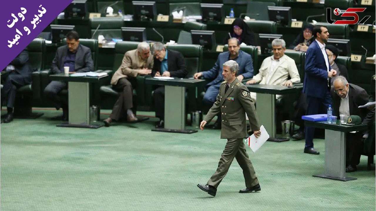 امیر سرتیپ امیر حاتمی وزیر دفاع و پشتیبانی نیروهای مسلح شد