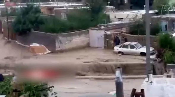 سیل در خراسان شمالی+فیلم