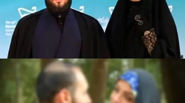 الهام چرخنده و همسر طلبه اش در عراق | الهام چرخنده و همسر سومش 