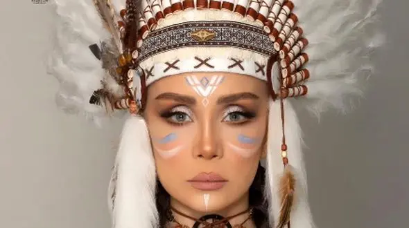 عکس ها / درخشش حدیث فولادوند با استایل آبی در کنسرت  / همه انگشت به دهان ماندند ...