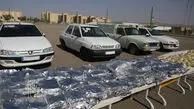  توقیف 2 خودرو و کشف نزدیک به یک تن مواد مخدر در مرز سیستان و بلوچستان