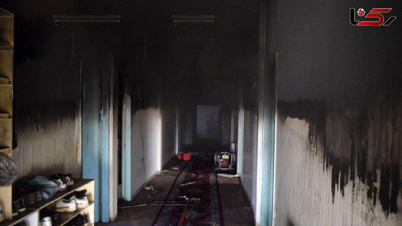 انتشار عکس های آتش سوزی وحشتناک در خوابگاه دانشجویی/ در نیشابور رخ داد + عکس