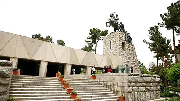 عکس قدیمی از آرامگاه نادرشاه افشار