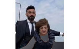 عکس های شرم آور داماد ایرانی با عروس پیر انگلیسی ! / ازدواج جنجالی