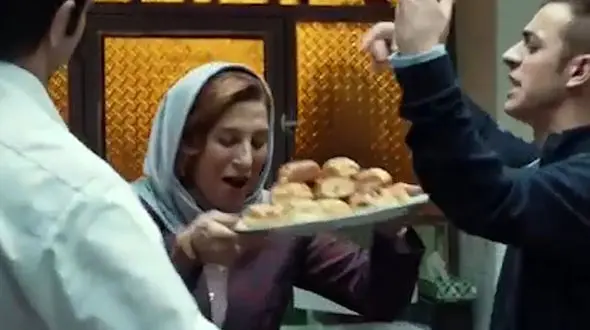 ببینید / رقص سانسور نشده در یک فیلم ایرانی !  + فیلم کولاک خانم بازیگر و علی شادمان !