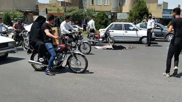 جزئیات مرگ دختر بچه 8 ساله قمی وسط خیابان+ عکس جسد