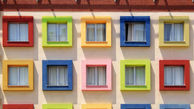 جولان رنگ ها در ساختمان های ترکیه + عکس 