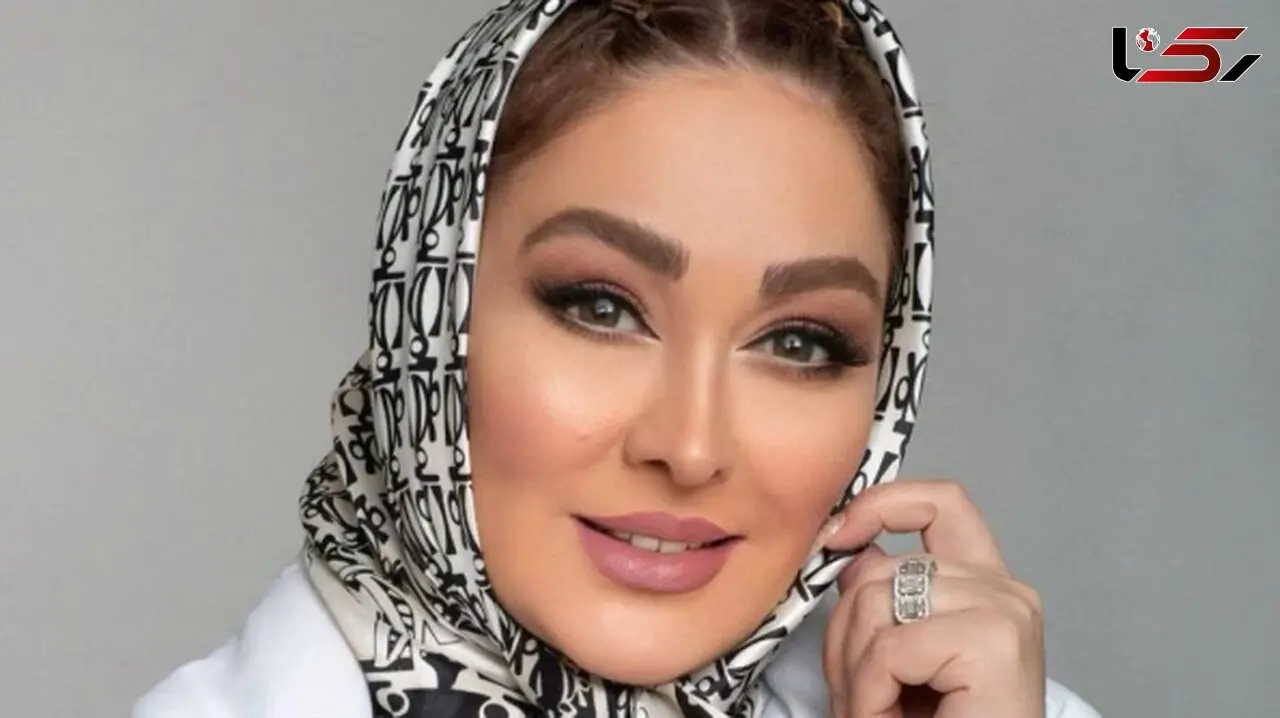 عکس / استایل جذاب  الهام حمیدی با تاج ملکه زیبایی .../ مدل جدید ابروهایش پرطرفدار شد ...