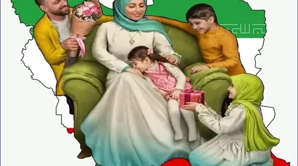 مادر یعنی چشمه زلال عشق وعاطفه و محبت / مادرم تمام هستی من هرچه دارم از تو دارم 