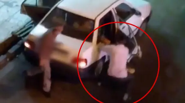 جنجالی ترین فیلم این روزهای ایران ! / کتک کاری تاسفبار زن بی حجاب با راننده مسافرکش !