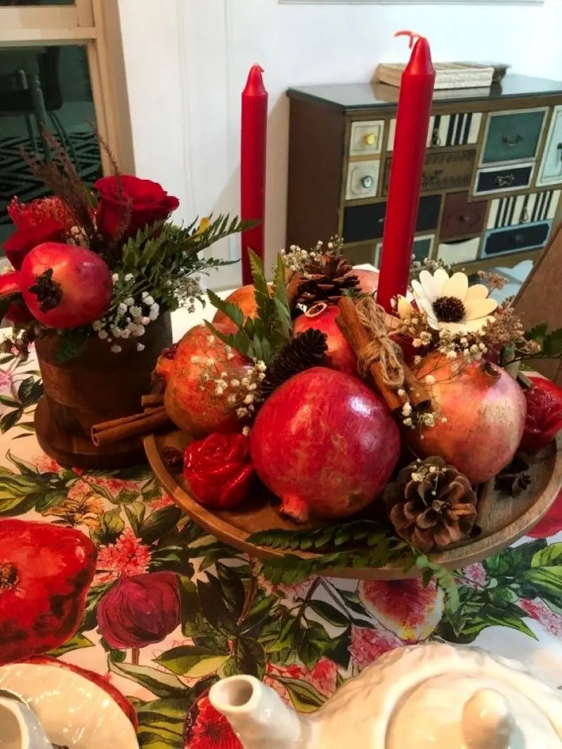 تزیین شمع شب یلدا | تزیین شمع شب یلدا برای عروس و مهمانی 1404 با ترفندهای ساده و ایده های جذابی که دل همه رو برده!