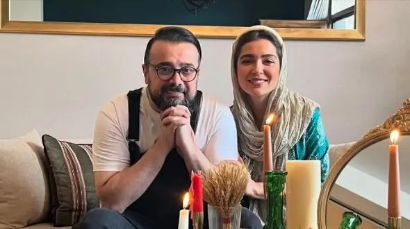 فیلم / نگاهی به چیدمان شاهانه خانه مشترک مناکرمی و «سپند امیرسلیمانی»  / همه چی تمام 
