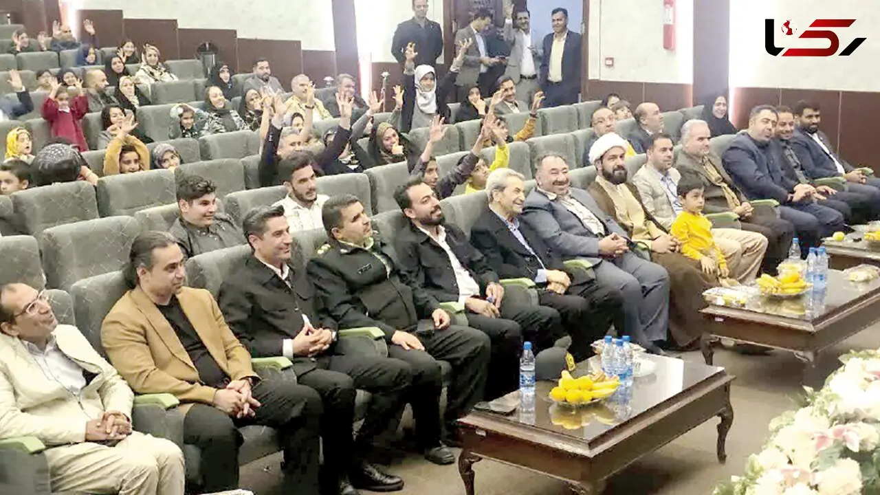 جشن عاشقانه خانواده‌های پلیس شفا / شبی که «مردان قانون» قهرمان کودکان شدند