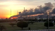 آتش سوزی در ترمینال نفتی عربستان